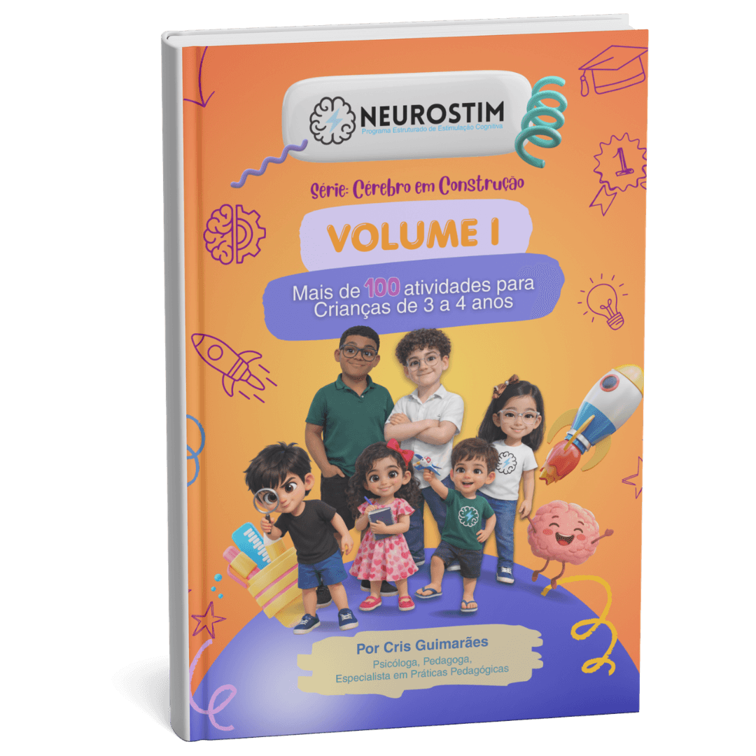 Série Cérebro em Construção Volume I — 3 a 4 anos